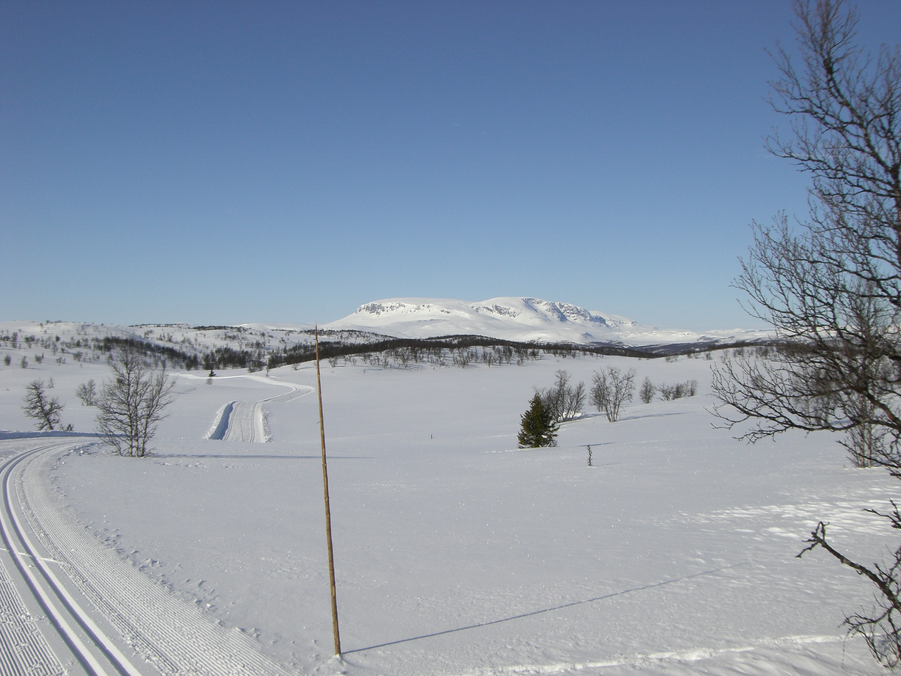 Vinter Sangefjell